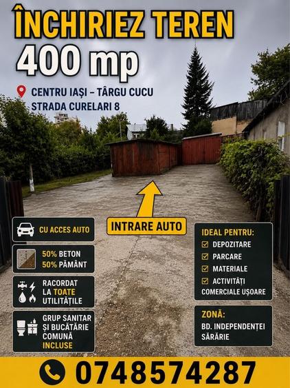 Spațiu comercial, în Albești