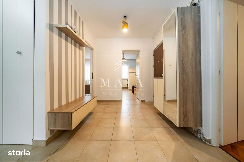 Apartament cu 4 camere decomandat, mobilat în Central