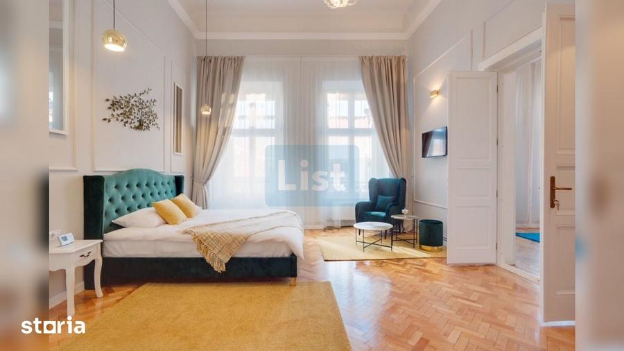 Apartament cu 4 camere semidecomandat, mobilat în Ultracentral