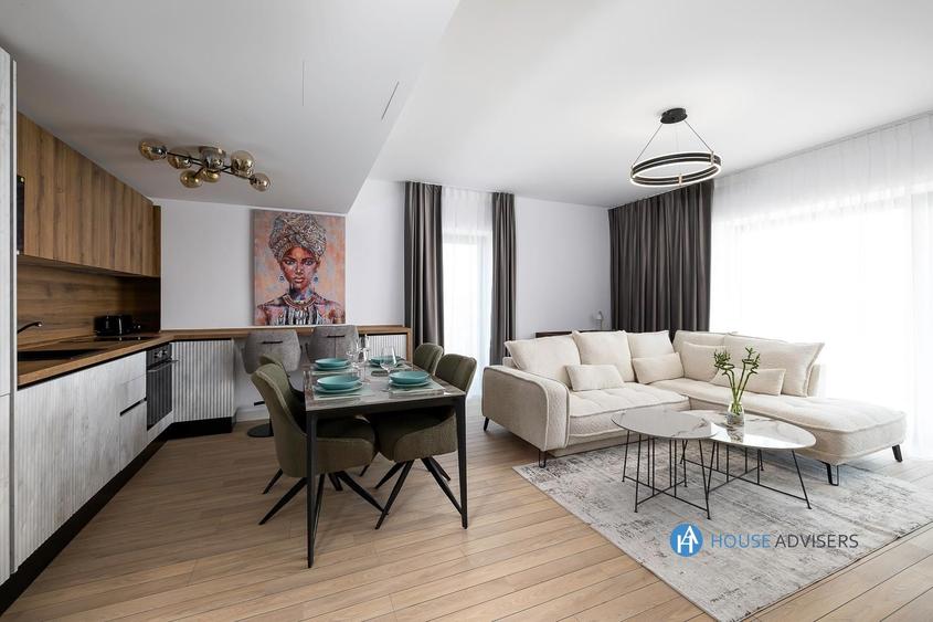 Apartament cu 3 camere, mobilat în Panduri
