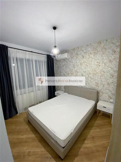 Apartament cu 2 camere semidecomandat, mobilat în Pipera