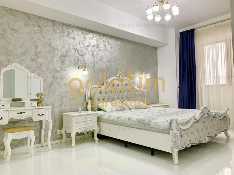 Apartament cu 3 camere semidecomandat, mobilat în Pipera