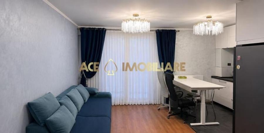 Apartament cu 3 camere semidecomandat, mobilat în Străulești