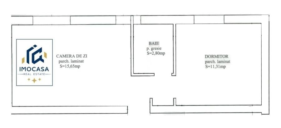 Apartament cu 2 camere semidecomandat în Confecții
