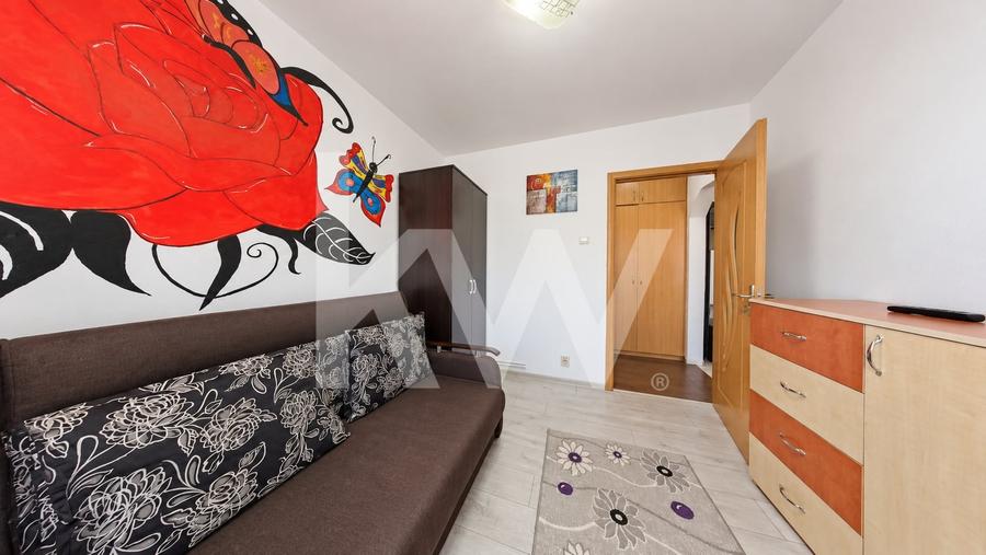 Apartament cu 2 camere semidecomandat, mobilat în Florilor