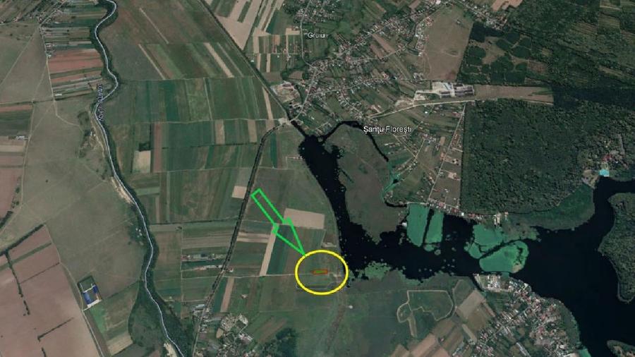 Teren agricol intravilan de 2000 mp, în Gruiu