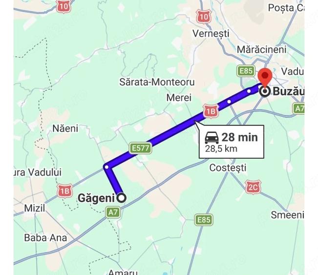 Teren de 2000 mp, în Găgeni