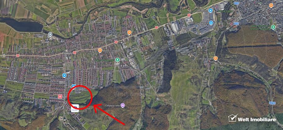 Teren agricol intravilan de 5000 mp, în Florești