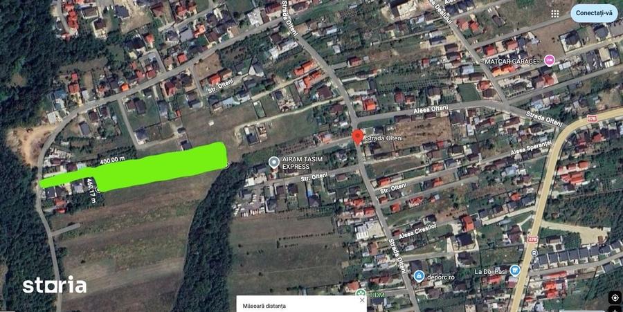 Teren 6000 mp. intravilan Smeura, str. Olteni - 2