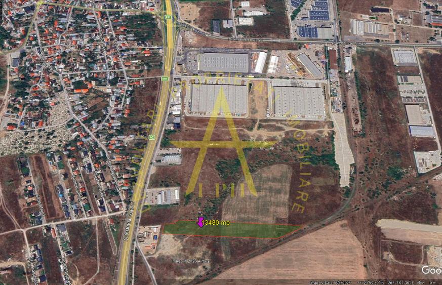 Teren Construcții intravilan de 13480 mp, în Cățelu