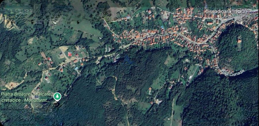 Teren Construcții intravilan de 706 mp, în Cisnădioara