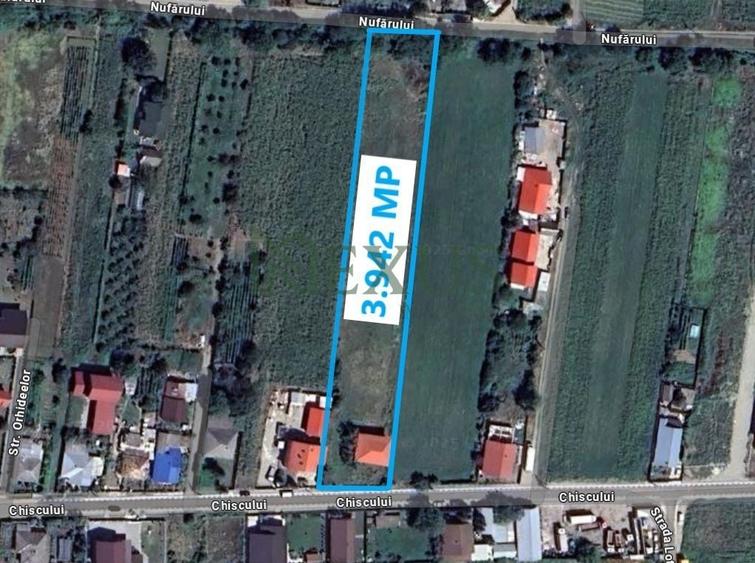 Teren Construcții intravilan de 3942 mp, în Nicolae Bălcescu