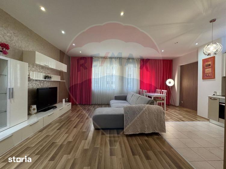 Apartament cu 3 camere, mobilat în Văcăresti