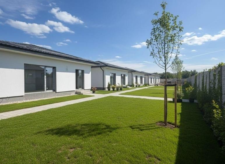 Casă individuală cu 4 camere cu Teren 400 Mp în Tunari