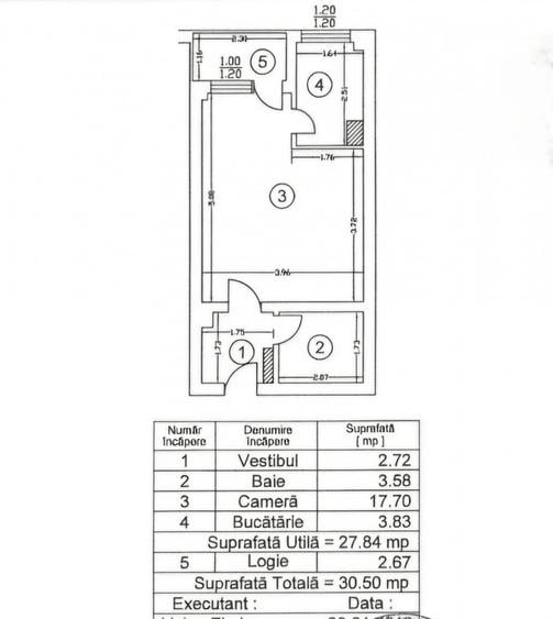 Garsoniera renovata | 5 min Metrou Iancului - 8