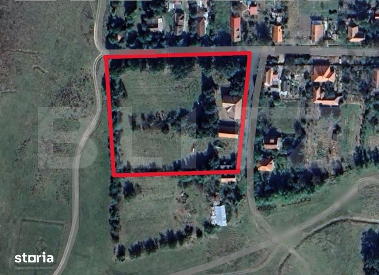 Teren de 9100 mp, în Chevereșu Mare