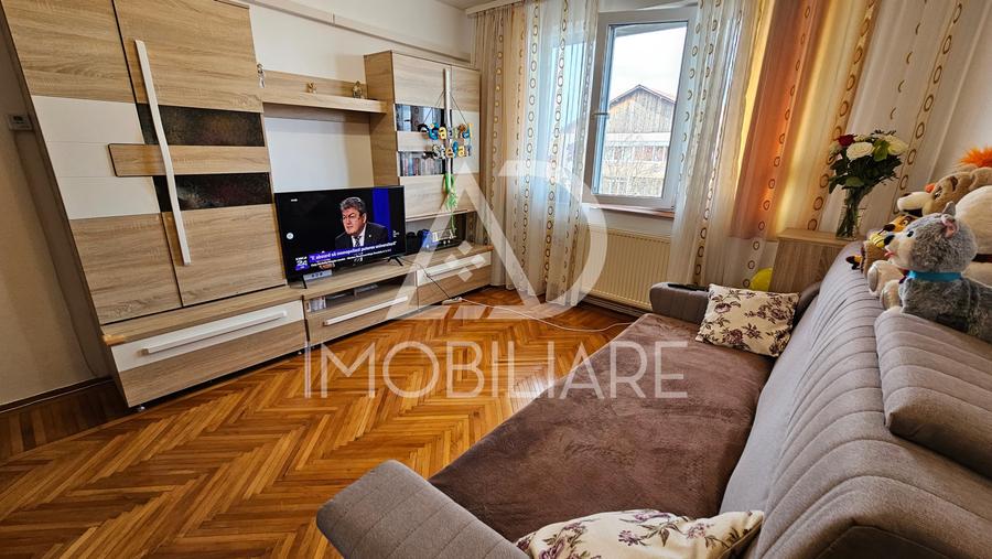 Apartament cu 2 camere semidecomandat în Central