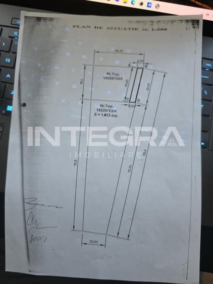 Teren Construcții intravilan de 1033 mp, în Iris