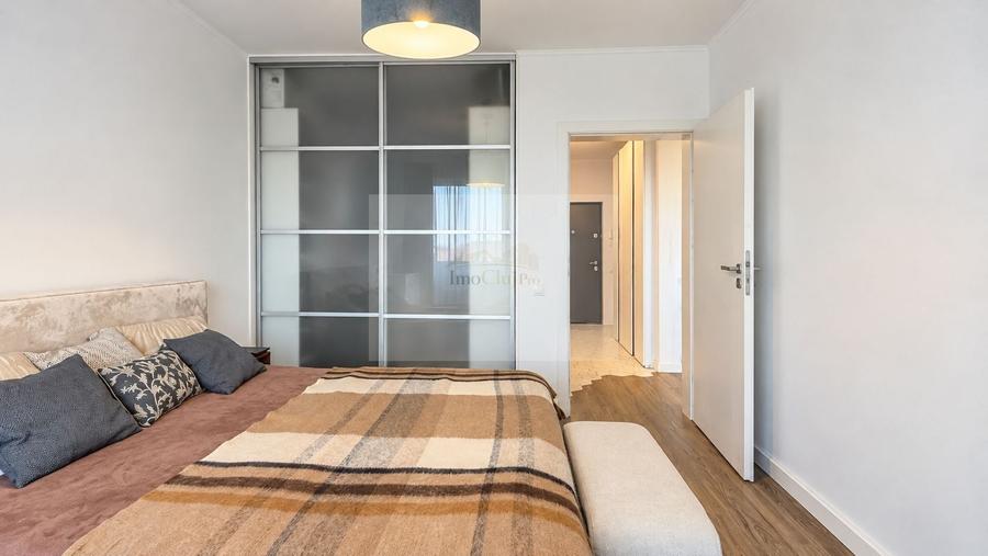 Apartament cu 2 camere semidecomandat, mobilat în Între Lacuri