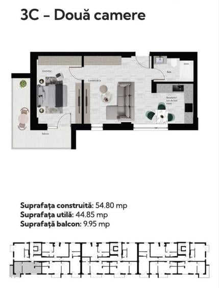 Apartament în Băile Felix