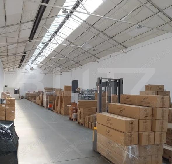 Spațiu industrial, de 1,100 mp, în Mureșeni