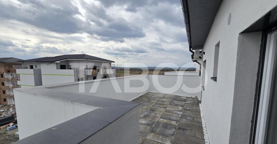 Penthouse de inchiriat Tineretului Sibiu 2 camere 2 terase p - 13