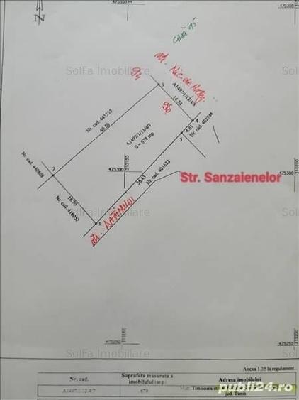 Teren de 678 mp, în Calea Urseni