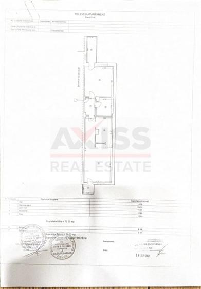 Ap 2 camere | 78,35 mp | CENTRAL | Spitalul Militar |  Vedere catre Mare | NOU! - 15