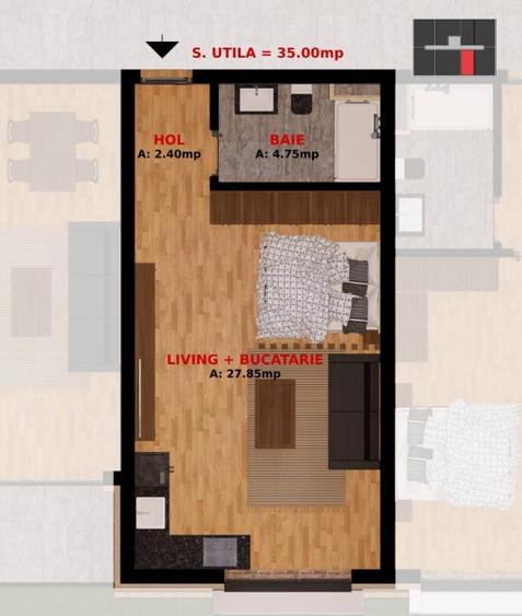 Apartamentedoua camere si Garsoniere. Comision 0% - 10