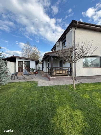 Casa moderna 198 mp, mobilata, panouri solare, teren 490 mp Carcea - 3