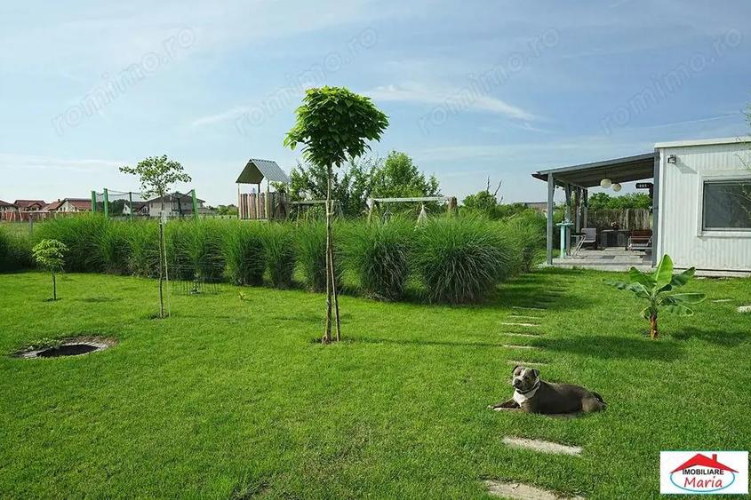 Casa cu teren 10 arii cu casa pe cadre metalice zona Panait Cerna - 6