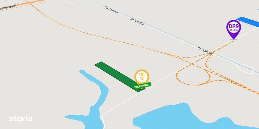 Teren Extravilan Sf. Ana, Drum Radial 9 | 2,2ha - 2