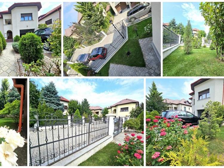Baneasa vav Liceul Francez 6cam+4bai+garaj Curte 563mp Constr 2003 - 3