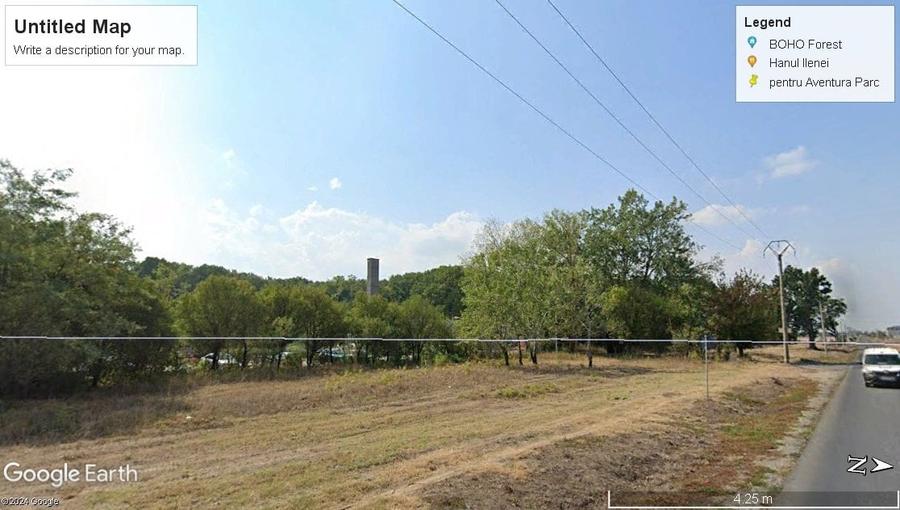 INCHIRIEZ 3.7ha PADURE+anexe pentru AVENTURA Parc, Bucuresti-Vest Padurea Ileana - 2