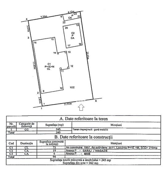 Casa 6 camere 165mp + 160m curte liber Piata Sudului, Obregia, Berceni - 22