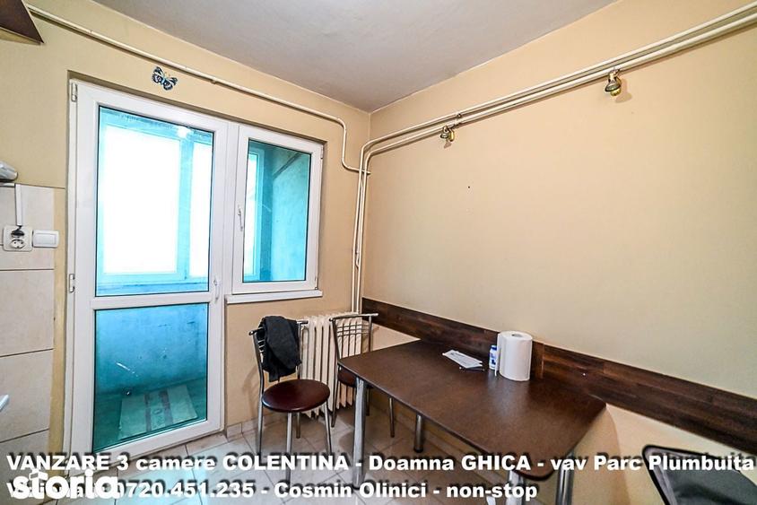 Vanzare apartament 3 camere dec. COLENTINA Doamna GHICA Parc Plumbuita - 10