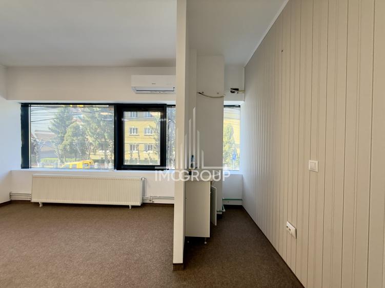 Birou de 50 mp | 3 încăperi | baie proprie | clădire nouă | Garaj | Etaj 1 - 4