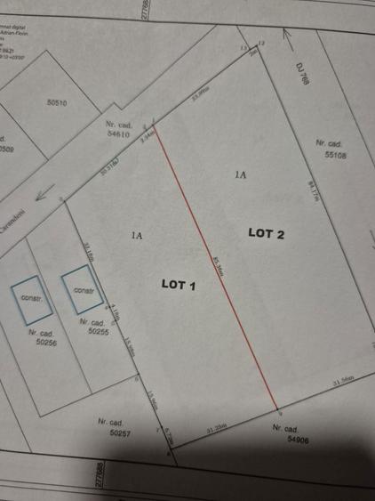 Se vinde teren intravilan 2500mp carandeni comuna Lazaren - 3