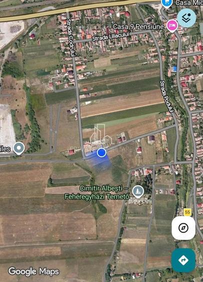 Teren 850 Mp, strada Podului, Albesti, Judet Mures - 1