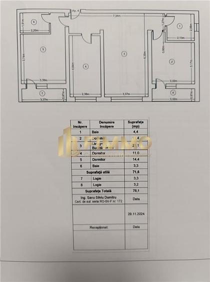 Apartamente 3 cam | 78mp | Suceava | Lisaura | ID:1244 - 6