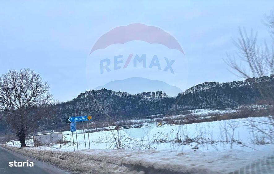 Teren intravilan 1.7 Ha, proiect hala industriala - Mosna DN141 - 3