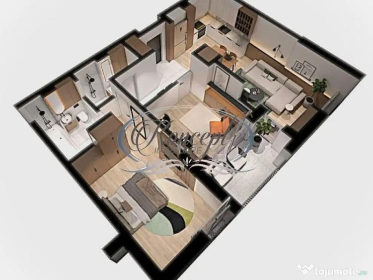 Apartament finisat modern, cu parcare, zona BMW - 6