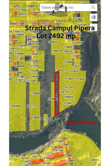 Teren - Pipera - str Campul Pipera - 3