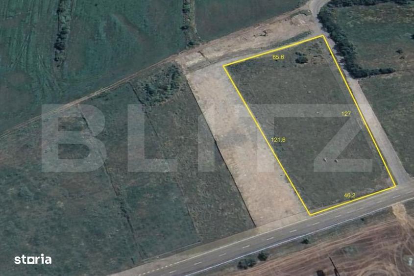 Teren intravilan 6700 mp Nod rutier A1A10, Lancram | Exclusivit - 1