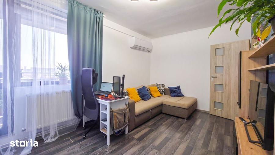 Apartament 2 camere Bragadiru Alunului, mobilat, balcon 19mp, parcare - 11