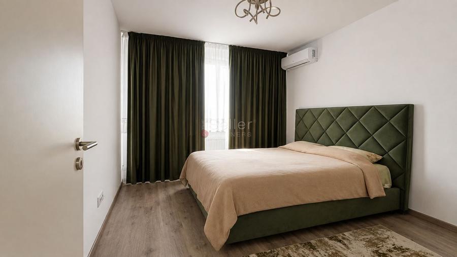 Apartament cu 2 camere decomandat, mobilat în Tractorul