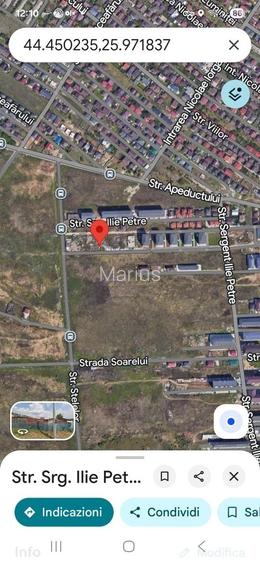 Teren de vanzare 714 m2 Chiajna str. Srg. Ilie Petre