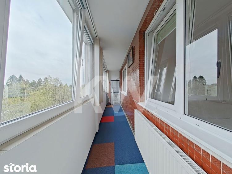 Inchiriere apartament 2 camere, mobilat si utilat + balcon de 11mp - z - 8