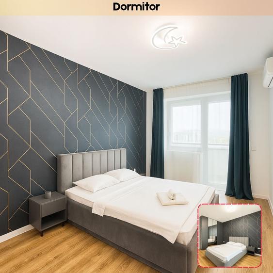 Apartament cu 2 camere decomandat în Central