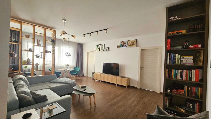 Apartament 2 camere spatios (65 mp) | living 30 mp | Unirii Tineretului | mobilat complet - 2